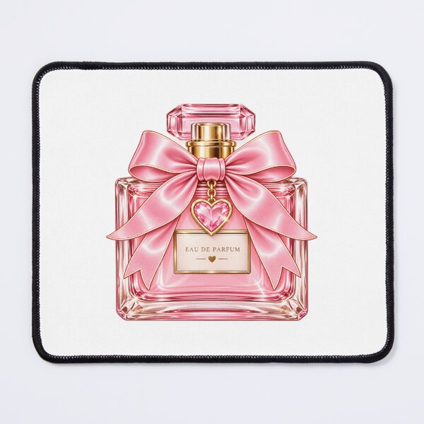 Item preview, Pink Perfume Bottle Sticker | Coquette Bow Perfume | Cute Girly Beauty Aesthetic designed and sold by StickyDelights.