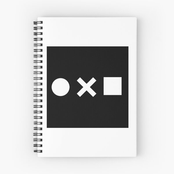 Item preview, Circle Cross Square Shapes Icon on Black Background designed and sold by Jeffclimbing.