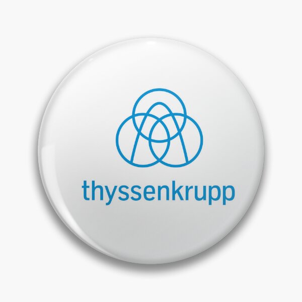 Item preview, thyssenkrupp Logo on White Background designed and sold by Jeffclimbing.