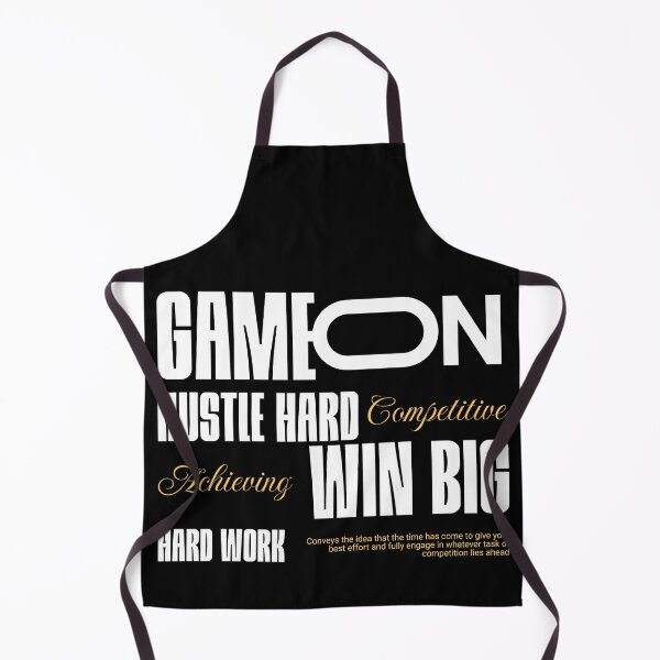Item preview, Game On Hustle Hard Win Big T-Shirt, Bold Sports Motivation Tee, Competitive Achiever Graphic Shirt, Hard Work Gift designed and sold by baretyas.