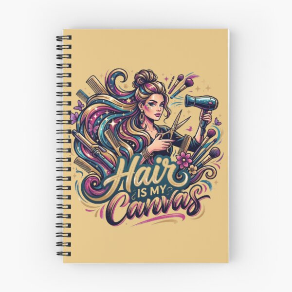 Item preview, Hair Is My Canvas - Hairstylist & Cosmetologist Gift designed and sold by PixelStyle Studio.