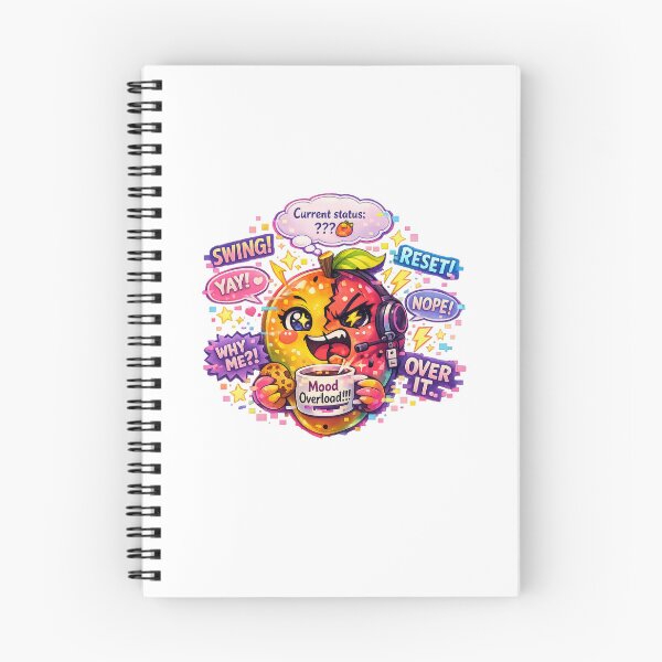 Item preview, Mood Overload – Pastel Kawaii Fruit Chaos designed and sold by Sommium .