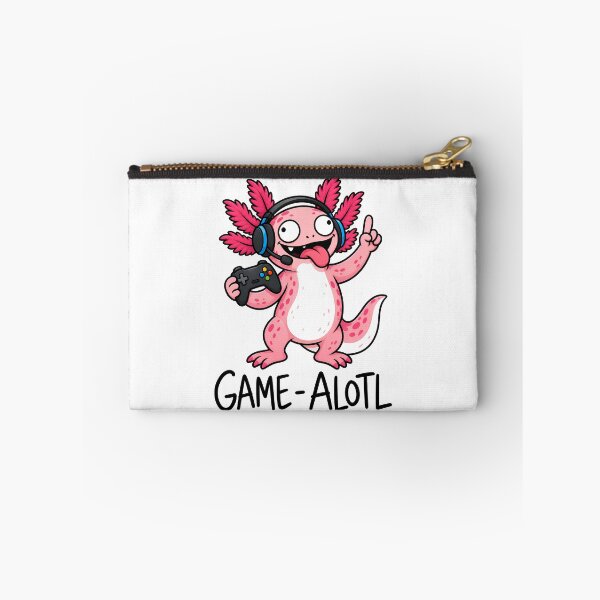 Item preview, Game Alotl Funny Axolotl Gamer Cartoon designed and sold by ShirtWreck.