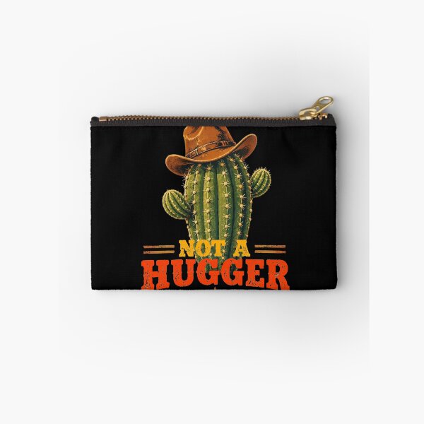 Item preview, Not A Hugger Sarcastic Cowboy Cactus designed and sold by TheEndDesign.