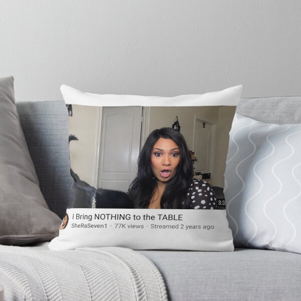Item preview, I Bring NOTHING to the TABLE | Youtube thumbnail | SheRaSeven1 designed and sold by Alyssa Kindick.