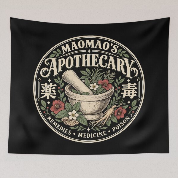 Item preview, Maomao's apothecary designed and sold by Olena Du.