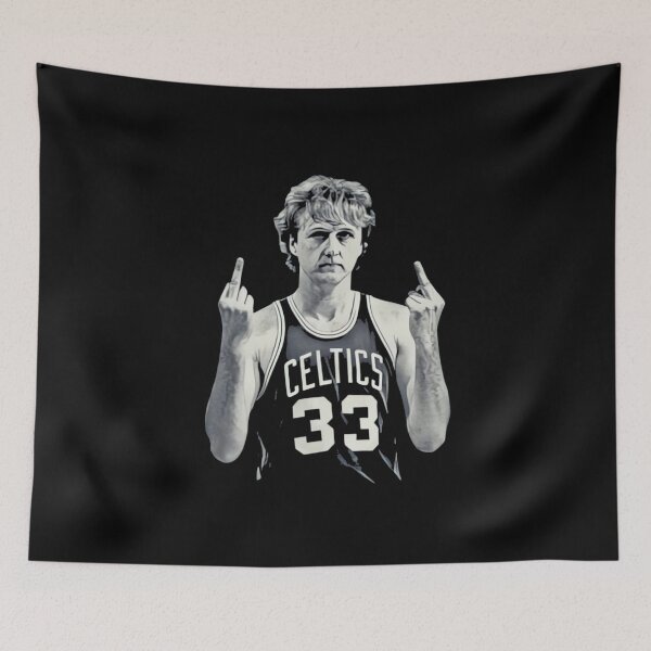 Aperçu de l'œuvre Larry Bird Larry Legend Air Bird Basketball Signature Vintage Rétro Années 80-90 Bootleg Style Rap créée et vendue par Drizzlers.
