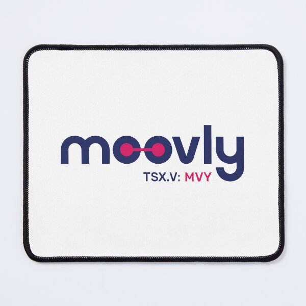 Item preview, Moovly Logo TSX.V MVY on White Background designed and sold by Jeffclimbing.