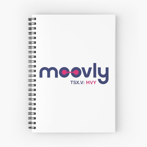 Item preview, Moovly Logo TSX.V MVY on White Background designed and sold by Jeffclimbing.