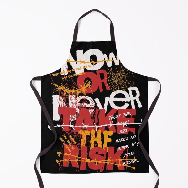 Item preview, Now Or Never Take The Risk T-Shirt, Motivational Streetwear Tee, Bold Typography Graphic Shirt, Entrepreneur Hustle Gift designed and sold by vec4u.