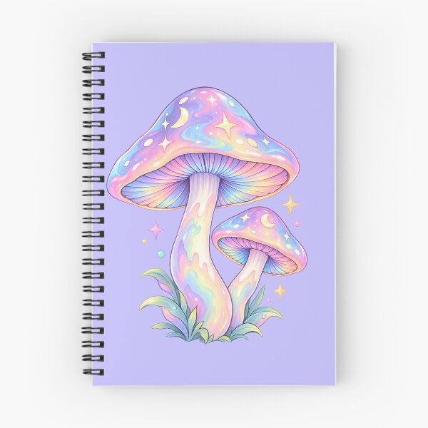 Item preview, Pastel Cosmic Magic Mushroom Duo designed and sold by Skyrocketz.