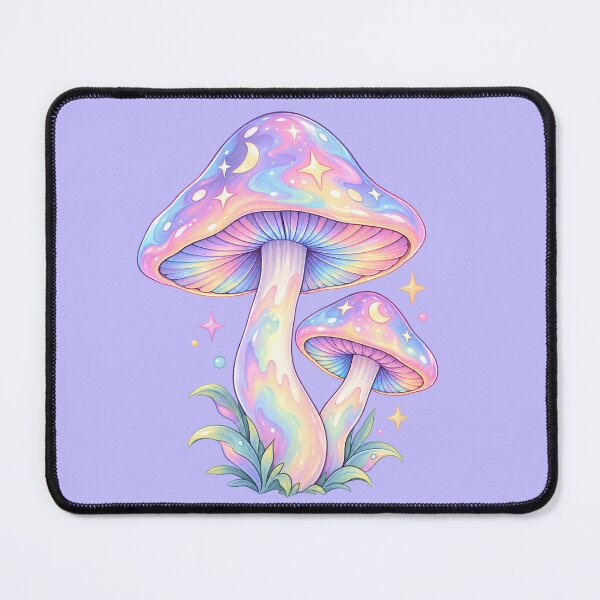 Item preview, Pastel Cosmic Magic Mushroom Duo designed and sold by Skyrocketz.