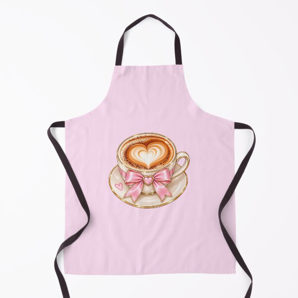 Item preview, Cute Pink Bow Coffee Sticker | Heart Latte Art | Coquette Coffee Aesthetic designed and sold by StickyDelights.