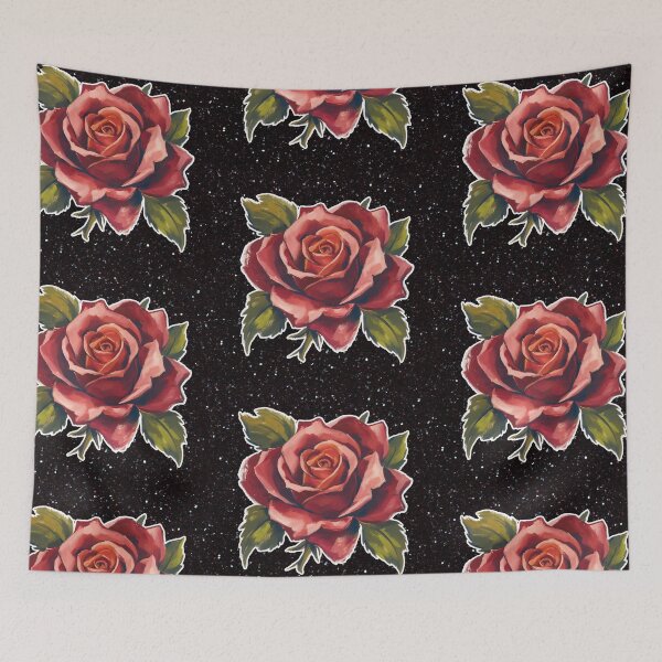 Item preview, Elegant Rose – Botanical Floral Digital Art Design designed and sold by Neha-Daily-Art.