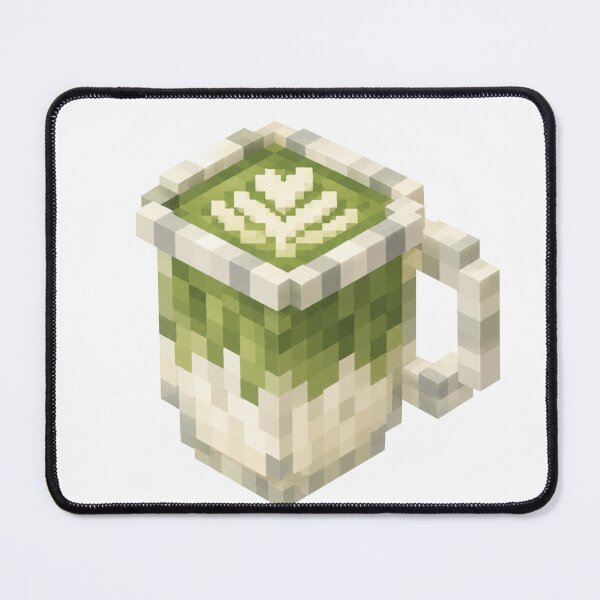 Item preview, Pixel matcha latte designed and sold by MishaMMillard.