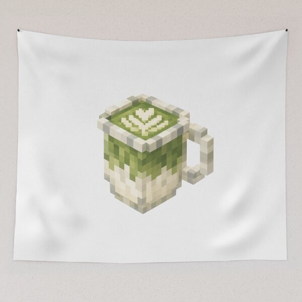 Item preview, Pixel matcha latte designed and sold by MishaMMillard.