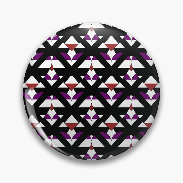 Item preview, Heart With Apothisexual Flag Pattern designed and sold by TheIconSmith.