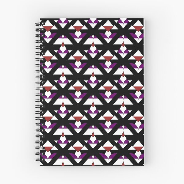 Item preview, Heart With Apothisexual Flag Pattern designed and sold by TheIconSmith.