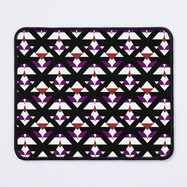 Item preview, Heart With Apothisexual Flag Pattern designed and sold by TheIconSmith.