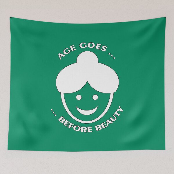 Item preview, Age goes before beauty. designed and sold by ARTmanhART.