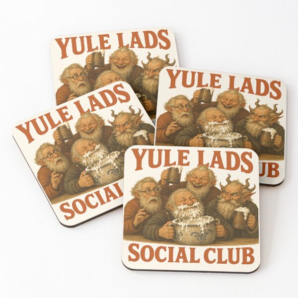 Item preview, Yule Lads Social Club for Iceland Folklore Fans designed and sold by POD DYNASTY | Original Print On Demand T-Shirt Graphics.