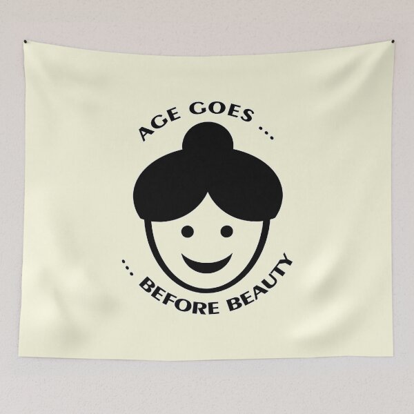Item preview, Age takes precedence over beauty. designed and sold by ARTmanhART.