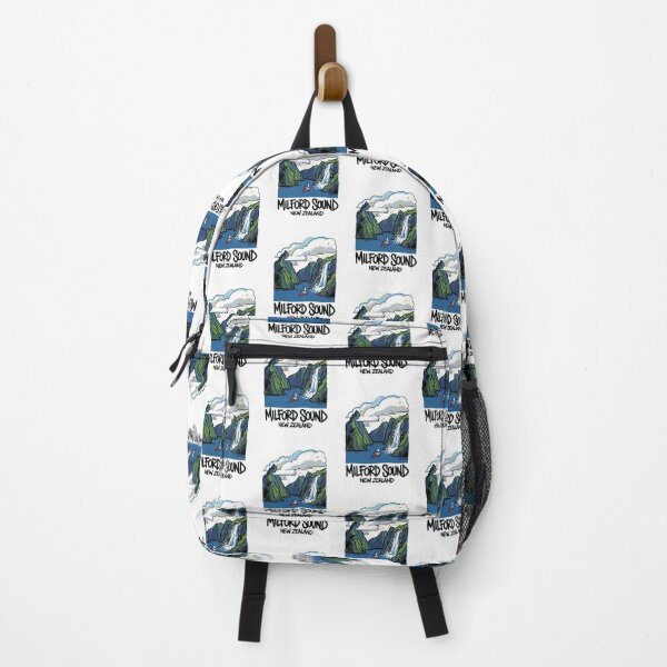 Item preview, Milford Sound Fjord New Zealand Art Print designed and sold by Merch by Das Design Studio.