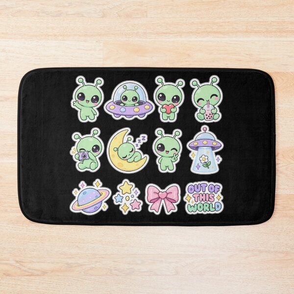 Item preview, Cute Aliens & UFO designed and sold by YnMstudio25.
