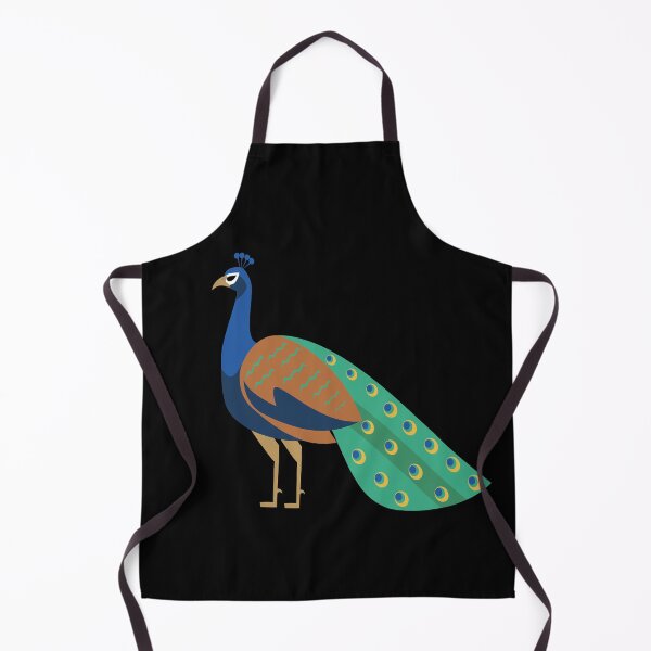 Item preview, Colorful peacock flat design pattern designed and sold by Tanapan2529.