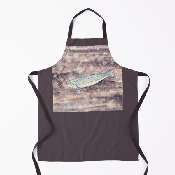 Item preview, Blue Whale Watercolour — Balaenoptera musculus Study designed and sold by SundayGirlTeam.