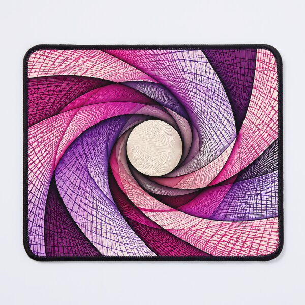 Item preview, Purple Pink Spiral Grid designed and sold by NordenPosters.