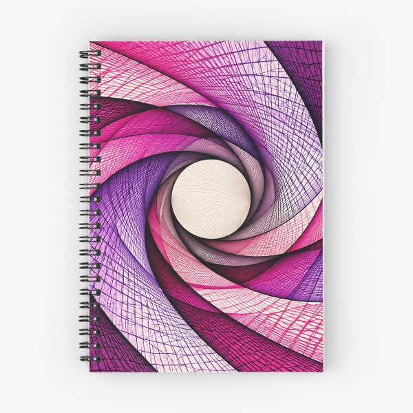 Item preview, Purple Pink Spiral Grid designed and sold by NordenPosters.
