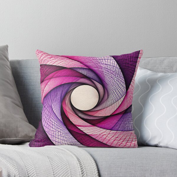 Item preview, Purple Pink Spiral Grid designed and sold by NordenPosters.