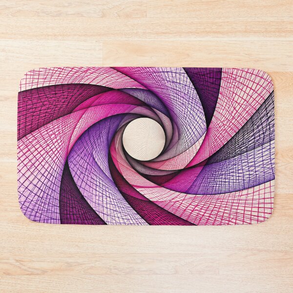 Item preview, Purple Pink Spiral Grid designed and sold by NordenPosters.