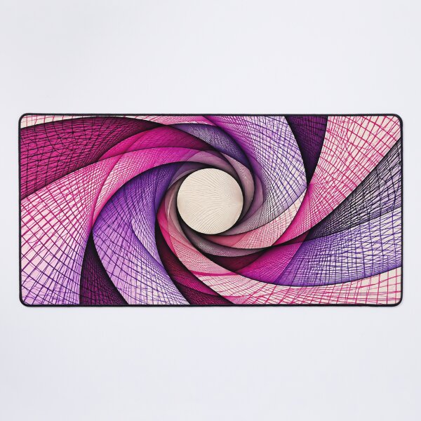Item preview, Purple Pink Spiral Grid designed and sold by NordenPosters.