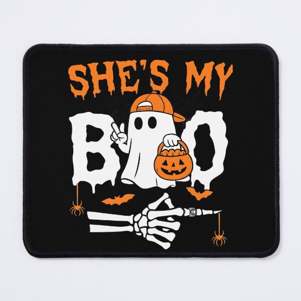 Item preview, Shes My Boo Halloween Couples Ghost designed and sold by KroghDs.