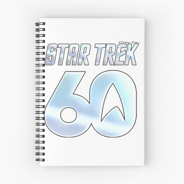 Item preview, The 60th anniversary of Star Trek Stickers designed and sold by TrendingFabrics.