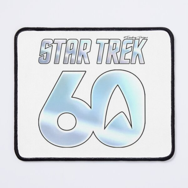Item preview, The 60th anniversary of Star Trek Stickers designed and sold by TrendingFabrics.