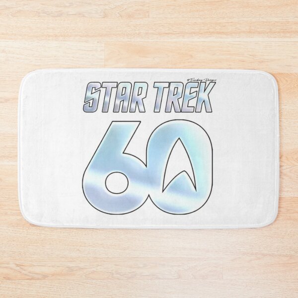 Item preview, The 60th anniversary of Star Trek Stickers designed and sold by TrendingFabrics.