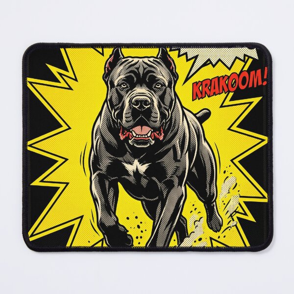 Item preview, Cane Corso Pop Art Print: Vintage Comic Dog Decor designed and sold by FreiherrPK.