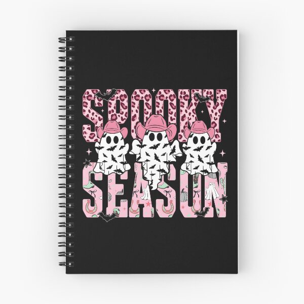 Item preview, Western Halloween Spooky Season Pink Cowboy Ghosts designed and sold by KroghDs.