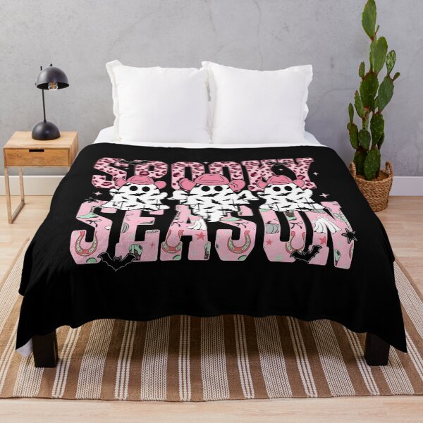 Item preview, Western Halloween Spooky Season Pink Cowboy Ghosts designed and sold by KroghDs.