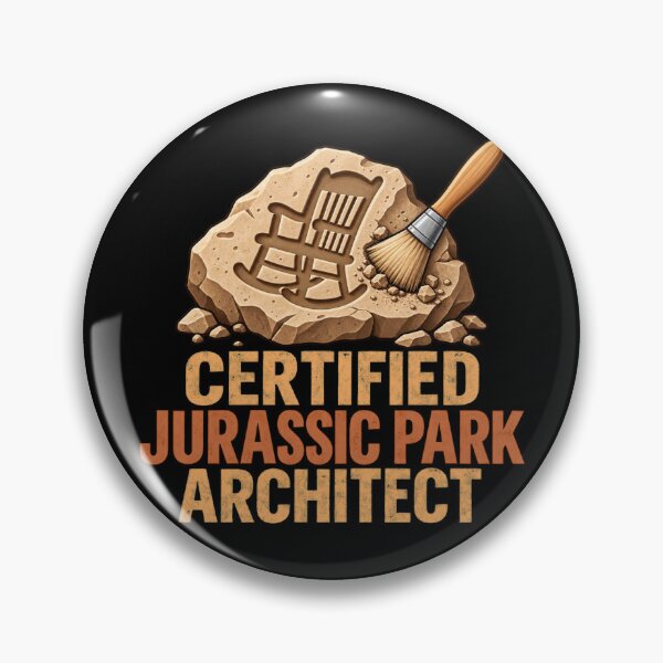 Item preview, Jurassic Park Architect Dinosaur Humor designed and sold by PunchDrop.