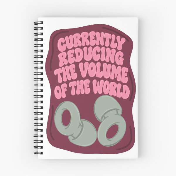 Item preview, Currently Reducing the Volume of the World designed and sold by MSBCreatesUK.