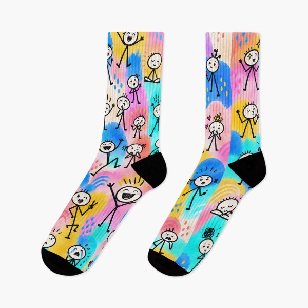 Item preview, A Crowd of Colorful Feelings designed and sold by Qenlo.