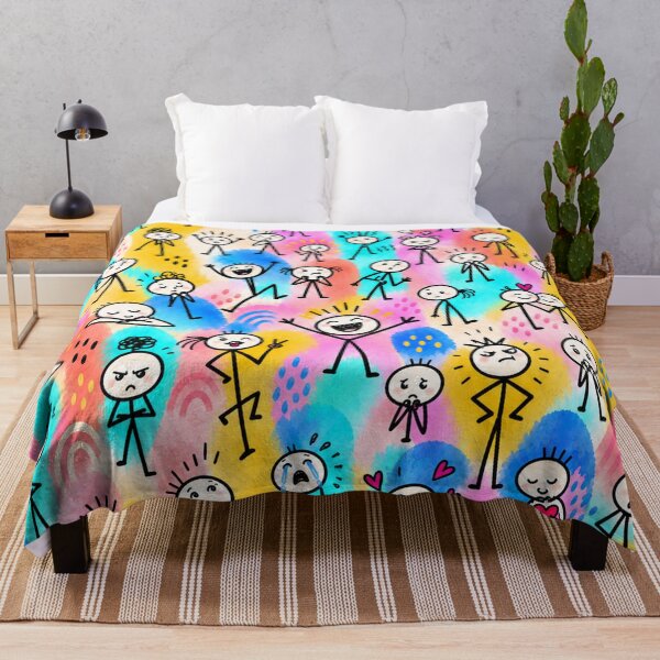 Item preview, A Crowd of Colorful Feelings designed and sold by Qenlo.
