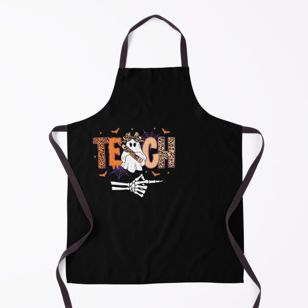 Item preview, Halloween Teacher Ghost Leopard Fall School designed and sold by KroghDs.
