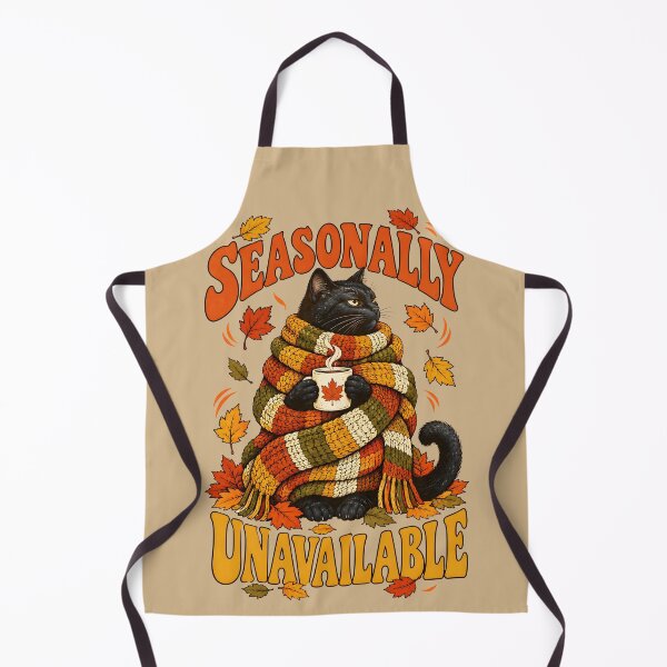 Item preview, Seasonally Unavailable Funny Autumn Cat designed and sold by MagicTheDog.