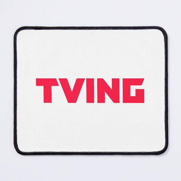 Item preview, TVING Streaming Service Logo on White Background designed and sold by Jeffclimbing.