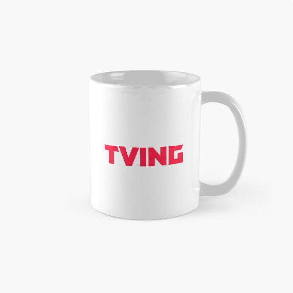 Item preview, TVING Streaming Service Logo on White Background designed and sold by Jeffclimbing.